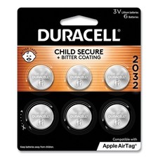 6 Duracell Genuine Fresh CR2032 2032 3V Lithium Coin Cell Batteries Exp 06/2033