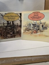 2 Books Watercolour Techniques  Detail In Watercolour Leisure Arts 79