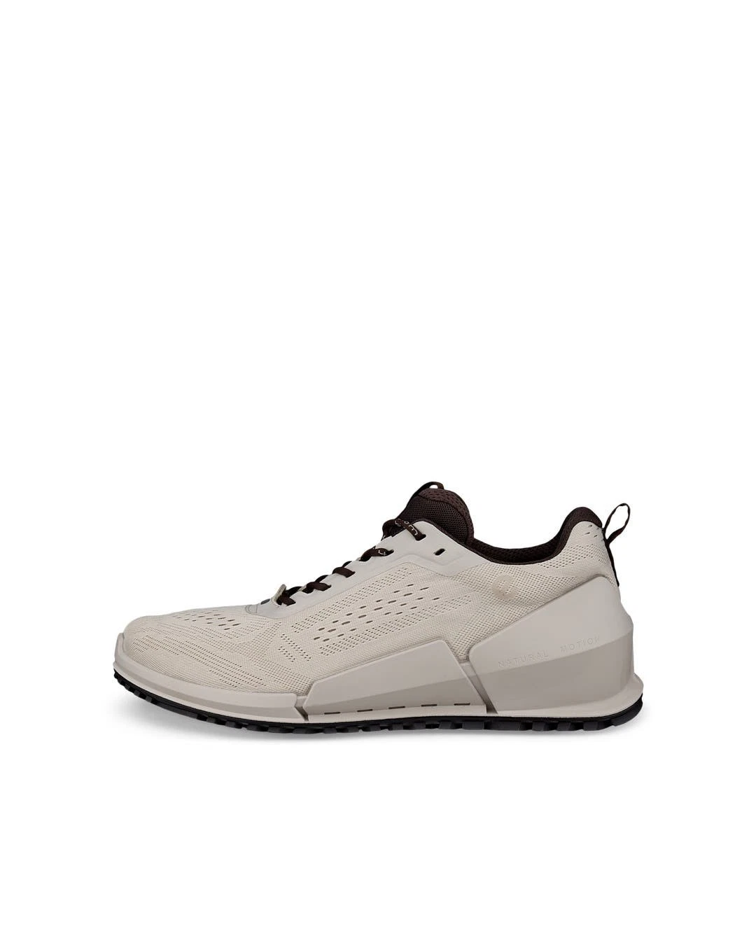 Ecco Men's Biom 2.0 Breathru Sneakers Gravel Cream Drawstring EU 43 Size 9 - 9.5