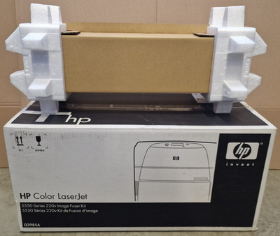 HP Q3985A Fuser Fixiereinheit 220V f. Color LaserJet 5550 5550dn 5550n NEU & OVP