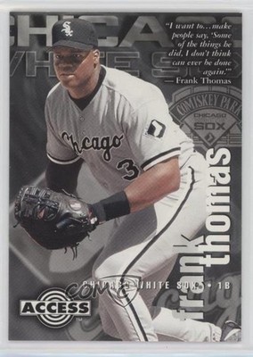 1996 Skybox Circa Access Frank Thomas #4 HOF 0hw6