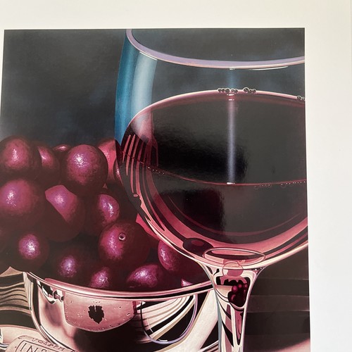 Scott Jacobs Grape Perfection Seriolithograph in Color Signed with COA Art New - Picture 5 of 8