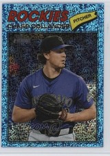 2026 Topps Heritage Chrome Light Blue Sparkle Refractor Chase Dollander #91 5f0