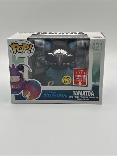 Funko Pop Disney Moana Tamatoa #421 Glow GITD 2018 Summer Convention Exclusive