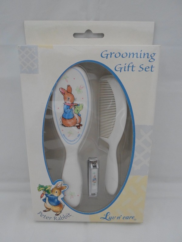 New Beatrix Potter Peter Rabbit Kids Grooming Set with Box (Luv n' Care) 2001