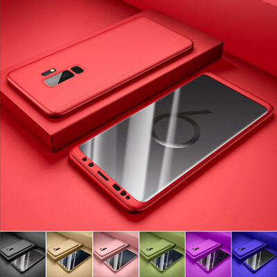 Hülle für Samsung Galaxy S20 S21 FE S10 S9 S8  Full Cover 360 Grad Handy Schutz