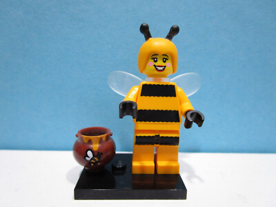 Lego   Minifiguren Serie 10 - 71001 -  Nr. 7  - Bienen-Kostüm - Bumblebee Girl