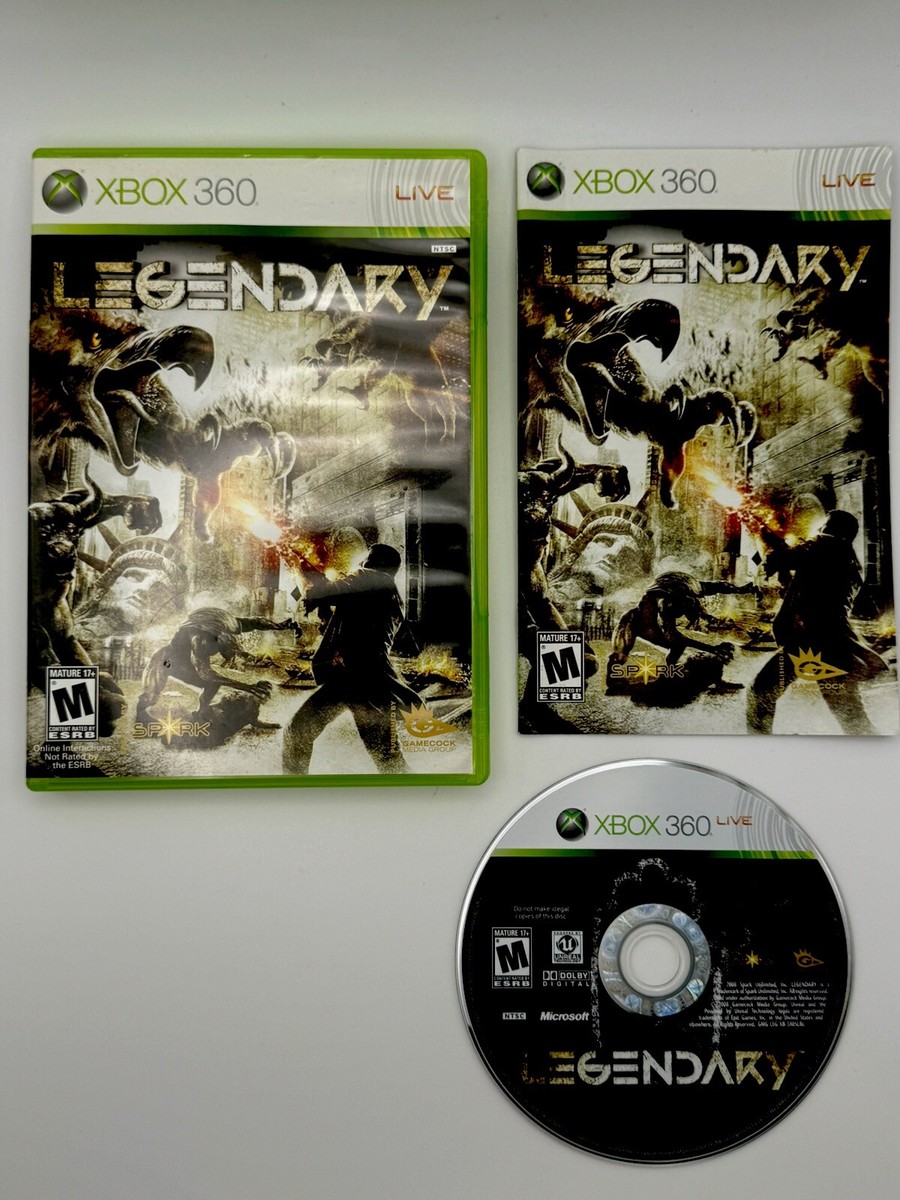 LEGENDARY Xbox 360 Complete CIB Nice Condition 899163001142| eBay