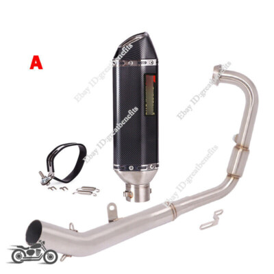 Full Exhaust System Header Link Pipe Mufflers For VOGE LX300R LX300RR 2021-2023