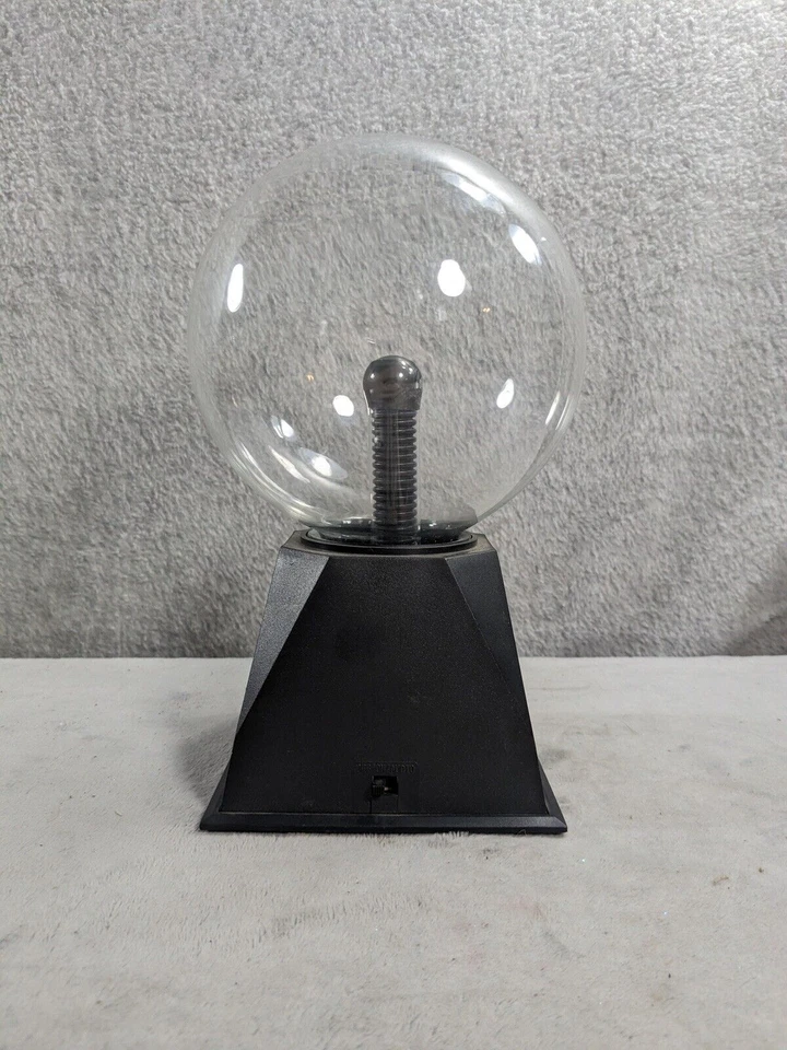 Lámpara de bola de plasma grande de 6" bola de luz 8,5" de alto - ¡Sin cable!! Foto 4 de 4