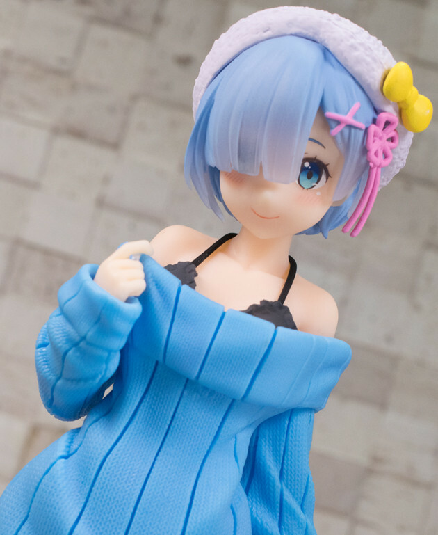 Re Zero Figure REM Knit dress ver Taito JP Re Zero Figure REM Knit dress ver Taito JP