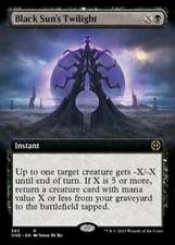 MTG Black Sun's Twilight - Extended Art NM-Mint Phyrexia: All Will Be One 