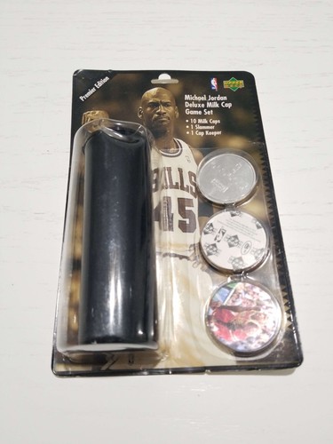 NEW - Upper Deck Michael Jordan Deluxe Milk Cap Game Set Premier Edition