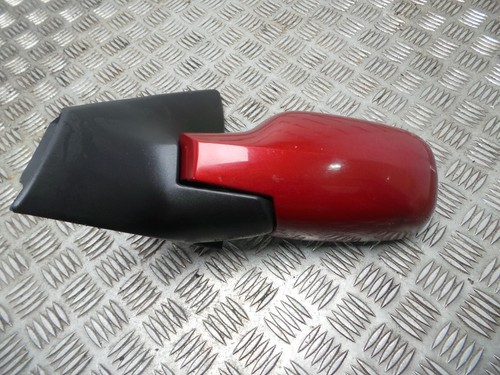 Espejo de puerta eléctrico rojo Renault Megane II 2003-2009 LH pasajeros Reino Unido TEB76 - Imagen 4 de 7