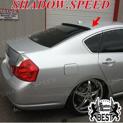 Alerón de techo ventana trasera tipo 284R para Infiniti M35x M45x 2006~2010 sedán Foto 3 de 4