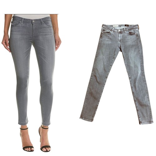 Super Skinny Ankle Gray Jeans Size 