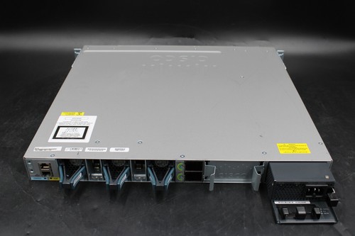 Cisco Catalyst WS-C3850-48U-L 48-Port Gigabit Network Switch With C3850-NM-2-10G - Picture 2 of 6