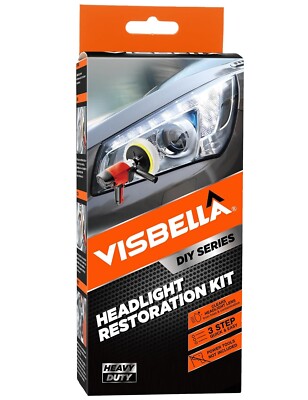 VISBELLA Headlight Restoration kit for Machine buffing