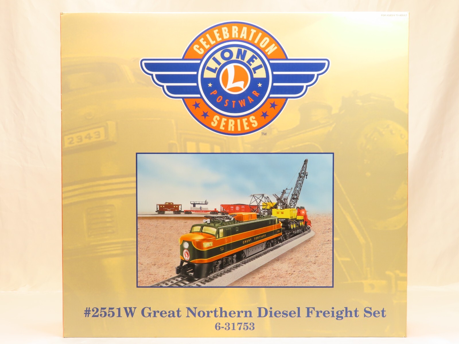 Lionel 6-31753 #2551W Great Northern EP-5 Freight Set NIB | eBay