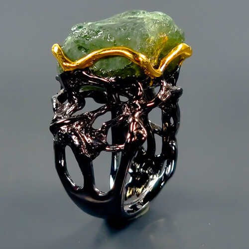 Joyería Regalo 36 quilates Anillo Aguamarina Plata de Ley 925 Talla 9/R385224 - Imagen 2 de 8