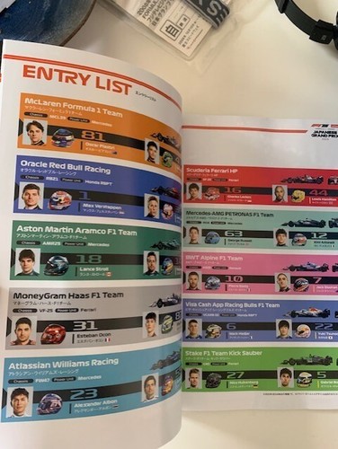 Formula 1 F1 2025 Japanese Grand Prix Programme Max Verstappen Red Bull Win - Picture 3 of 6