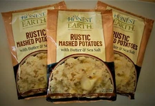 3-Pack IDAHOAN Honest Earth Rustic Mashed Potatoes w/Butter & Sea Salt 26 oz ea.
