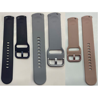 Silicone Watch Strap 20MM Wristband for Samsung Galaxy Watch Active R820  R830