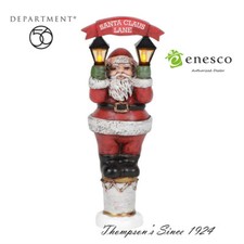 Department 56 Village Accessories Vintage Santa Street Light 6005533 NIB