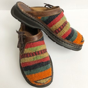 born wool clogs