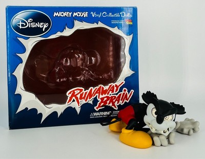 Medicom RUNAWAY BRAIN MICKEY MOUSE Vinyl Collectable Figure