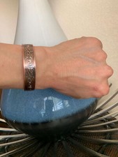 Celtic Elegant Pure Copper Magnetic Bracelet Bangle Pain Relief Balance Energy Q