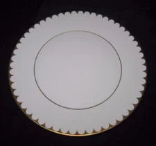 L'Objet AEGEAN FILET, Paris, France, Gold Dessert Plate, 9"