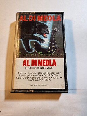 AL DI MEOLA : ELECTRIC RENDEZVOUS - 1982 Jazz Fusion VG+ CS15
