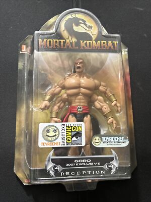 Mortal Kombat Goro Deception 2007 SDCC Toyrocket Exclusive New. ( Reduced $$$)