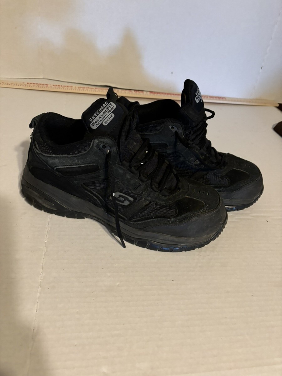 Skechers Work ASTM F2412/2413-18 Steel Toe Relaxed Fit Memory Foam