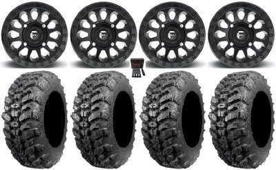 Fuel Vector MB 15'' Wheels 30'' Sniper 920 Tires Can-Am Maverick X3