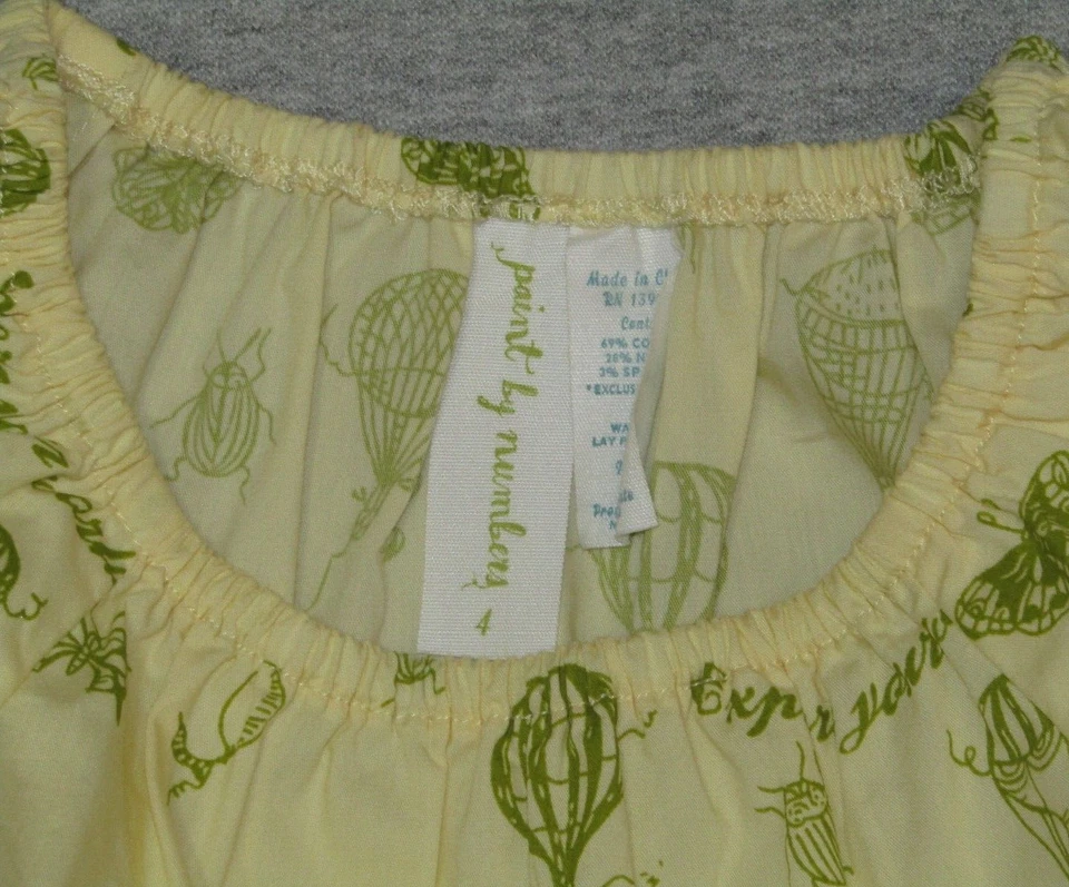 Matilda Jane Pheasant Shirt Hot Air Balloons BOHO Top Girls 4 - Image 3 of 3