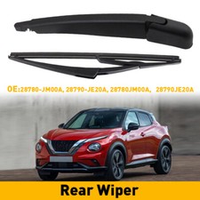 Black Rear Wiper Arm Blade Cover For 2011-2016 Nissan Juke Car Replace Parts