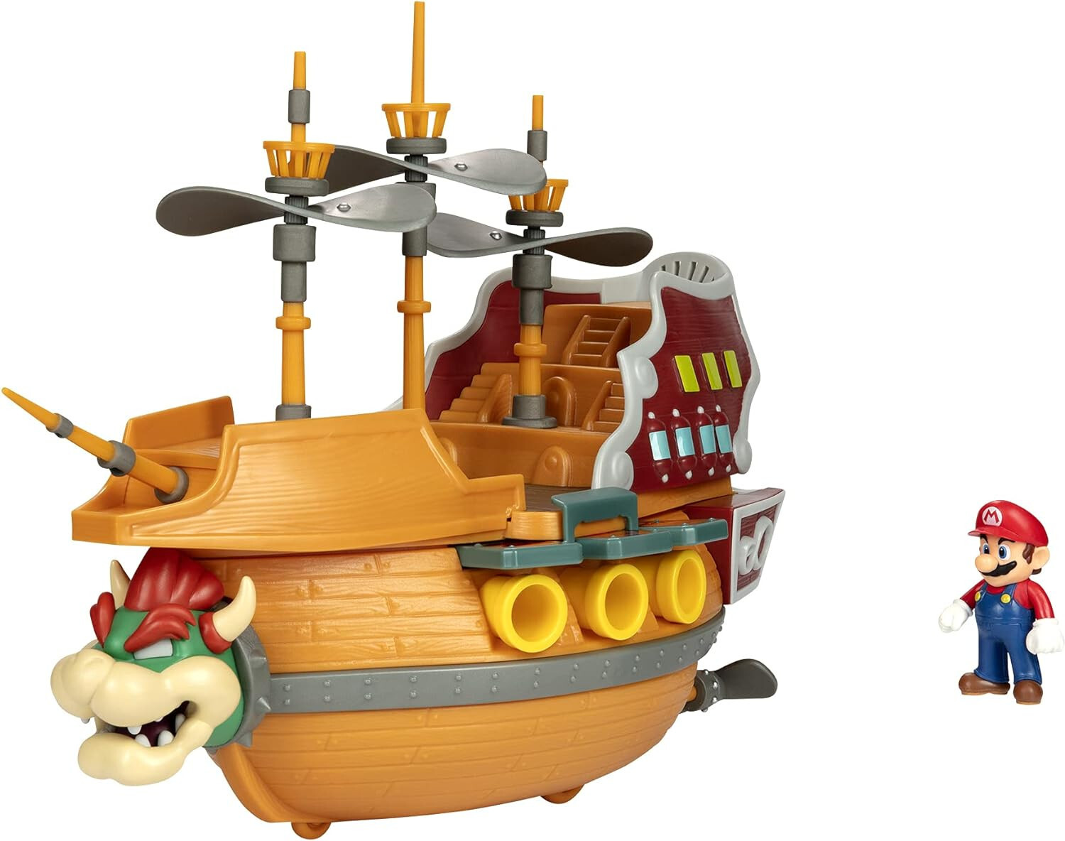 КОЛЛЕКЦИЯ ФИГУРОК СУПЕР МАРИО DX PLAYSET BOWSER BATTLESHIP FPS-005 31590₽