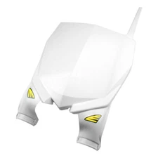 Cycra Stadium Number Plate White Fits YAMAHA YZ125 YZ250 YZ250F YZ450F FX