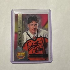1994 SIGNATURE ROOKIES HOCKEY NHL BRAD BOMBARDIR AUTO /7750