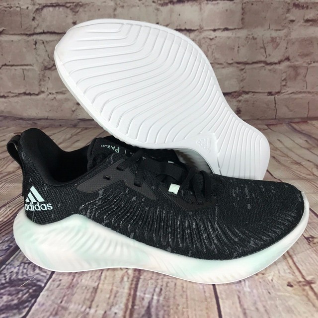 adidas alphabounce parley  black/white