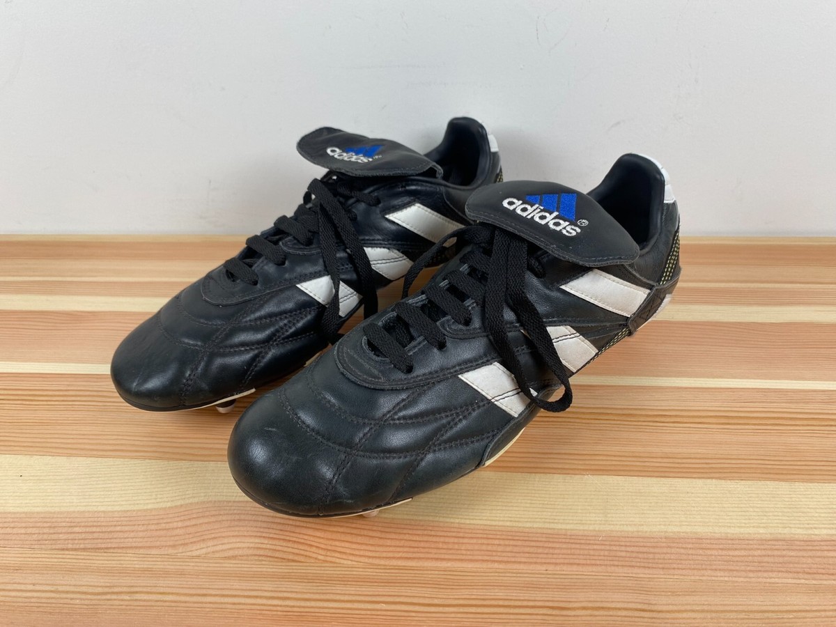 Vintage 1996 Adidas Classic Black White Predator Football Vintage 1996 Adidas Classic Black White Predator Football