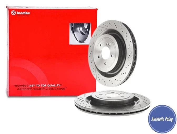 JUEGO FRENOS BREMBO WK TRASERO 360MM MERCEDES AMG GT C63 S63 SL63 X290 W205 A217 Foto 2 de 4