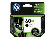 HP 60XL Black Ink Cartridge OEM Genuine EXP 06/2024