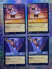 Lorcana Regular Minnie Mouse: 183/204 Funky Spelunker; Rare 9/204 Musical Artist