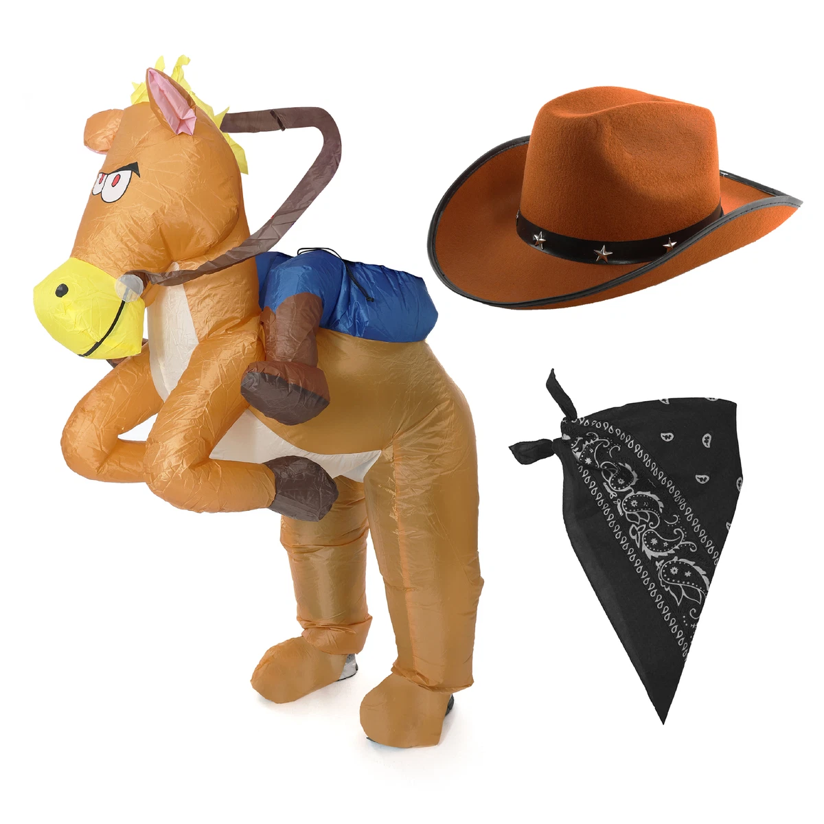 Cowboy riding hotsell horse costume