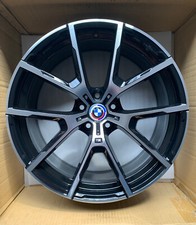 CERCHIO IN LEGA 20" ORIGINALE BMW SERIE 8 M8 F91 F92 G14 G15 8097240BLA SINGOLO ANTERIORE