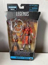 Marvel Legends Series Build A Figure Nakia Black Panther Action Figure Hasbro