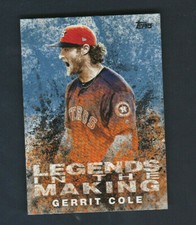 2018 Topps Update Series Legends in the Making BLUE # LITM-10 Gerrit Cole